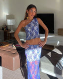 Top Asimétrico Lavanda